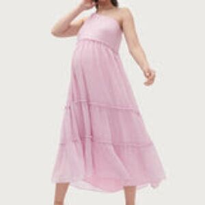 Hatch- the Joy dress -Elegant Pink Maternity Dress